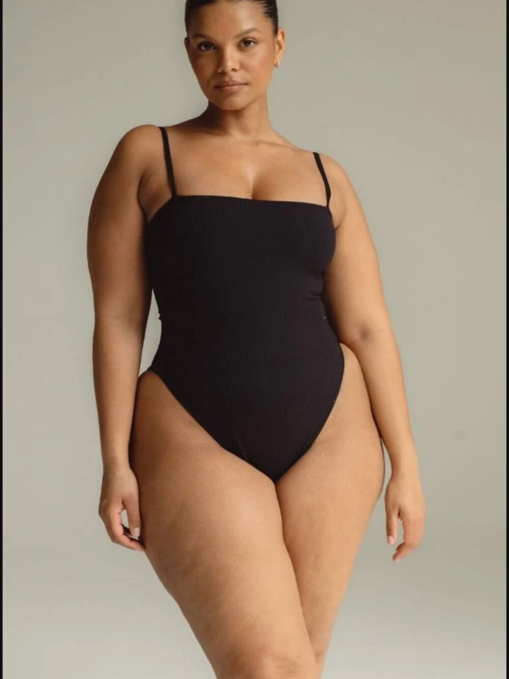 NWT Montce Swim Black Rib Jacelyn One-Piece Size S Retail Price $168.00 - Picture 7 of 10